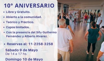 SE REALIZAR� EL 6� SEMINARIO DE TAI CHI CHUAN Y CHI KUNG